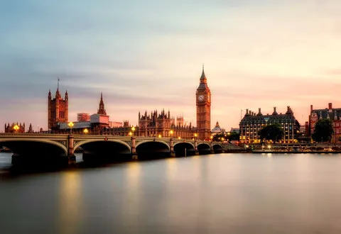River Thames and London skyline